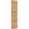 Ekena Millwork Joined Board-n-Batten Shutters, Rough Sawn Western Red Cedar, 21 1/2W x 72H, PR RBJ06S21X072RWR - alternate 4